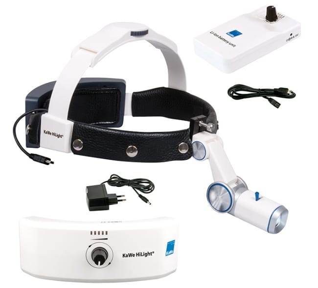 Налобный осветитель HiLight LED H-800 KaWe. Набор 3