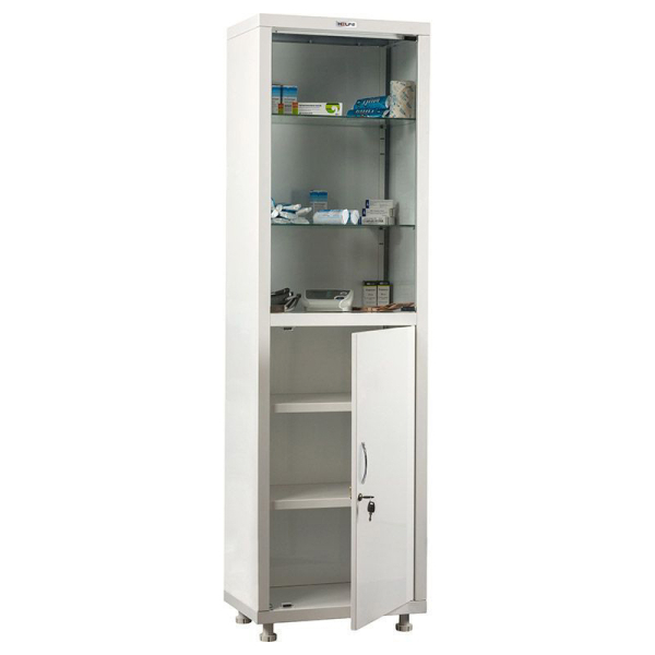 Шкаф медицинский Промет МД 1 1650/SG (белый)