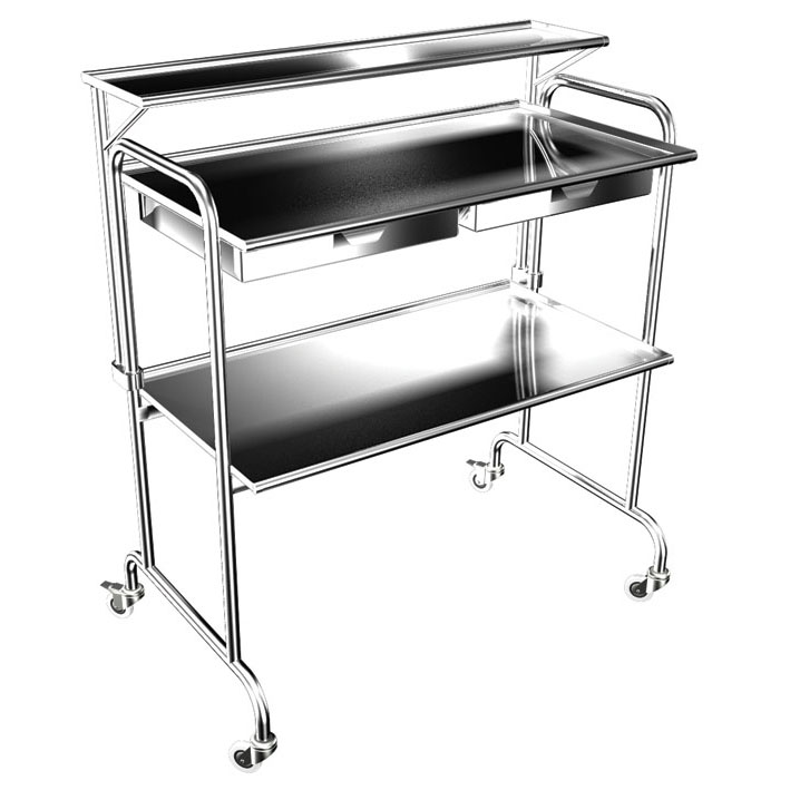 Столик медицинский передвижной Электра СИя 4 3-01 (2М-2дп)