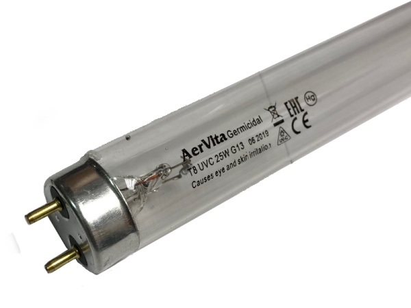 Лампа AerVita  мод. T8 UVC 25W G13